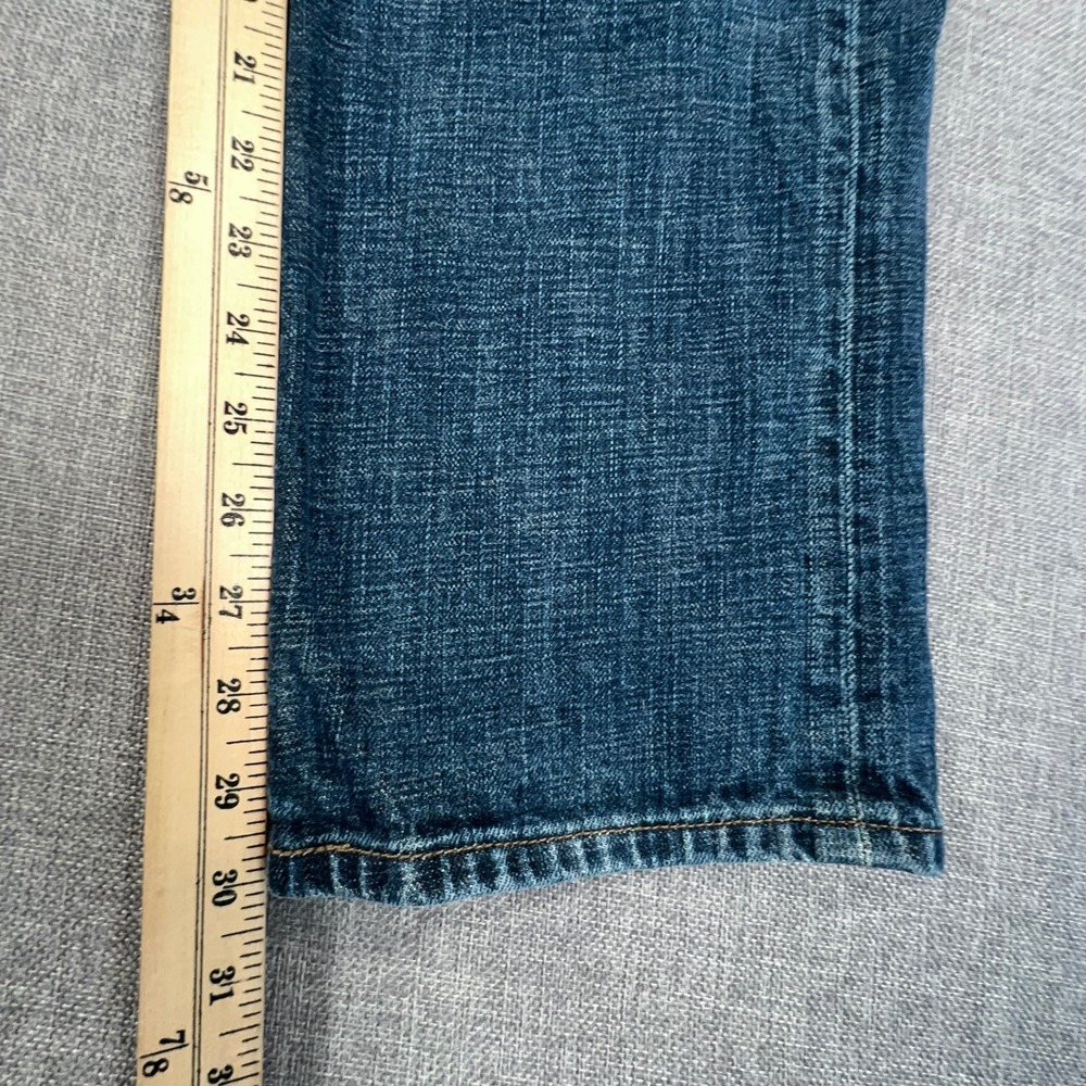 Vintage Y2K Levis 501 Original Jeans Men 32x30 (Fits 31x30) Blue Fade Whiskering - Picture 6 of 12